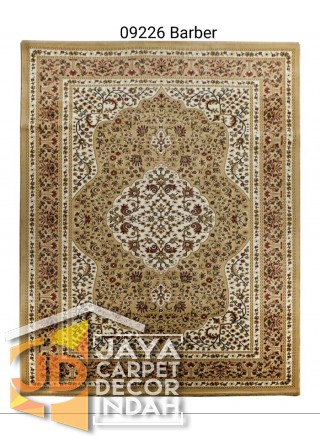 PERMADANI NEW KHASAN DS 09226 BARBER ukuran 100 X 150 CM , 120 X 160 CM , 170 X 230 CM ,  210 X 300  CM , 250 X 350 CM , 300 X 400 CM